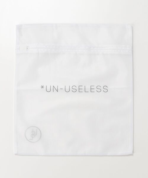 UN-USELESS(アンユースレス)の「【UN-USELESS】アンユースレス/ UNSLS LOGO HOODED SWKNIT(パーカー・メンズ・グレー/ネイビー/ブラック・MEDIUM/LARGE/X-LARGE/SMALL)」の10枚目の写真