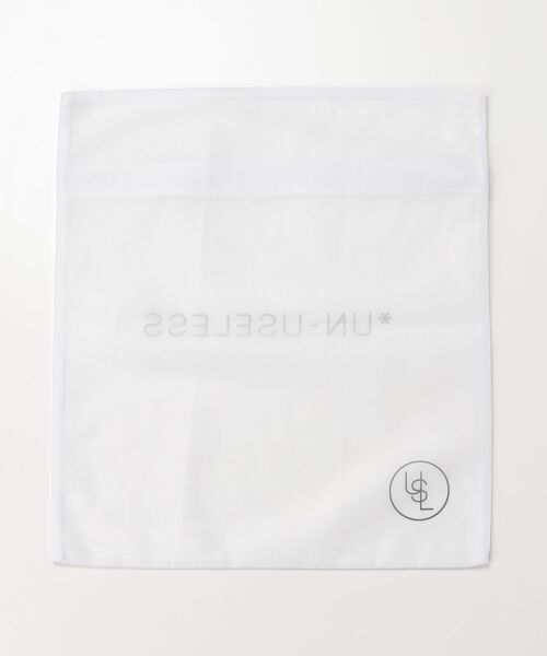 UN-USELESS(アンユースレス)の「【UN-USELESS】アンユースレス/ UNSLS LOGO HOODED SWKNIT(パーカー・メンズ・グレー/ネイビー/ブラック・MEDIUM/LARGE/X-LARGE/SMALL)」の11枚目の写真