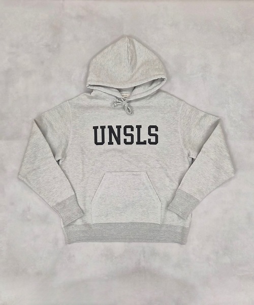 [UN-USELESS] Aньюслесс/ UNSLS LOGO HOODED SWKNIT — худи с логотипом