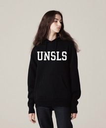 UN-USELESS（アンユースレス）の「【UN-USELESS】アンユースレス/ UNSLS LOGO HOODED SWKNIT（パーカー）」