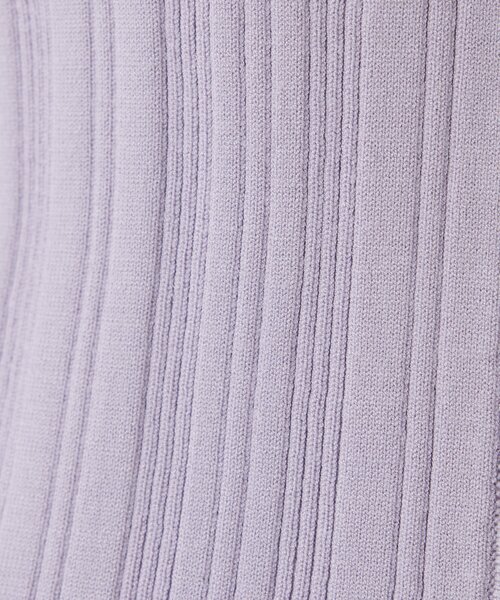 Jena espace merveilleux（ジェナ　エスパスメルヴェイユ）の「【ZOZOTOWN限定】ポロニットカーディガン（ニット/セーター・レディース・グレー/パープル/ブラック・FREE）」の10枚目の写真