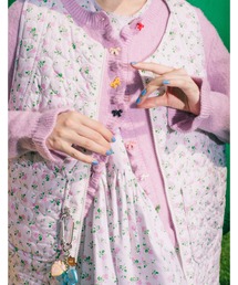 Little sunny bite（リトルサニーバイト）の「【RES】【Little Sunny Bite】floral quilting vest（ベスト）」