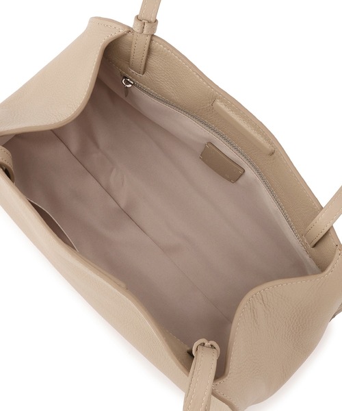 SALON adam et rope'（サロン アダム エ ロペ）の「【WEB限定】【WS（ドゥーブル）】ナチュラルレザーロングハンドルバッグ（ハンドバッグ・レディース・ブラック/ベージュ・FREE）」の22枚目の写真