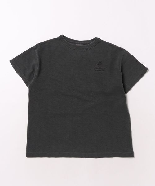 DENIM DUNGAREE(デニムダンガリー)の「PENNIE DYED Tee(Tシャツ/カットソー・キッズ・ブラック・145/135)」の1枚目の写真