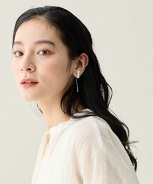 ANY（エニィ）の「【WEB限定】パールチェーンイヤリング（イヤリング）」
