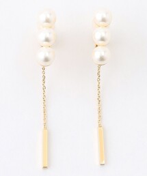 ANY（エニィ）の「【WEB限定】パールチェーンイヤリング（イヤリング）」