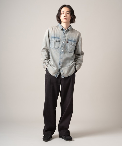 Levi's(リーバイス)の「Levi's/リーバイス XX CHINO バギー(チノパンツ・メンズ・ブラック・W36 L32/W34 L32/W33 L32/W32 L32/W31 L32/W30 L32/W29 L32/W28 L32)」の4枚目の写真