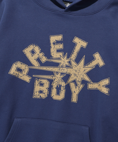 NICE GHOST CLUB(ナイスゴーストクラブ)の「PRETTY BOY HOODIE_BLUE(NG2FSUM405A)(パーカー・レディース・ブルー・S/M/L)」の4枚目の写真