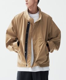 INTERSECTION（インターセッション）の「クロップナイロンシェルパーカー[ベージュ]（ミリタリージャケット）」