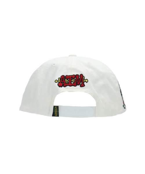 AFTERMATH（アフターマス）の「ATM x JUNWOO HERMANO BALL CAP [OFF WHITE]（キャップ・レディース・オフホワイト・ONE SIZE）」の3枚目の写真