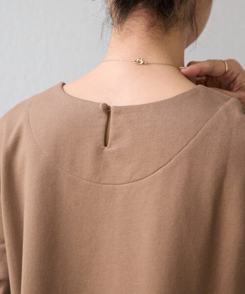 BEARDSLEY（ビアズリー）の「コットンレースカットソー（Tシャツ/カットソー・レディース・モカ/ブラック・FREE）」の12枚目の写真