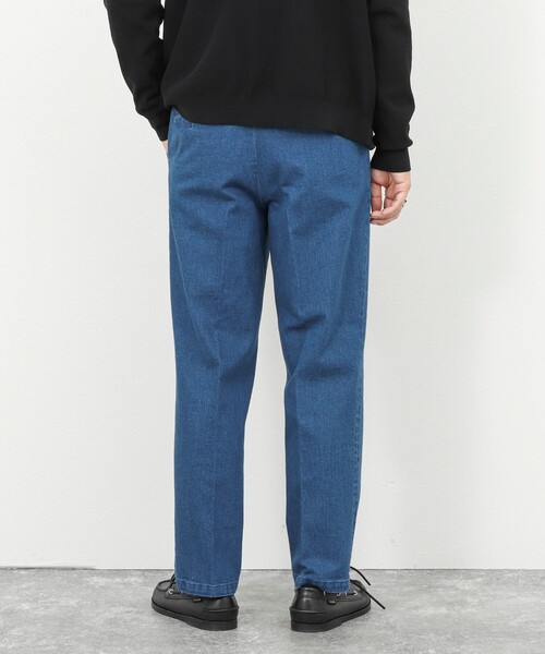 NOLLEY’S(ノーリーズ)の「デニムストレッチ ワイドジャスト丈 デニムパンツ 26SS(デニムパンツ・メンズ・ブルー/ホワイト・S/M/L/XL)」の17枚目の写真