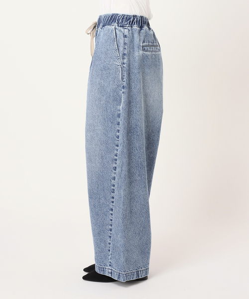 JOURNAL STANDARD（ジャーナルスタンダード）の「《追加》イージーデニムワイドパンツ（デニムパンツ・レディース・ブラック系その他/ブルー・36/38）」の13枚目の写真