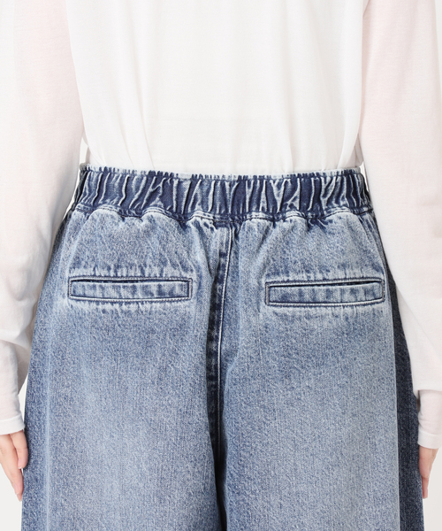 JOURNAL STANDARD（ジャーナルスタンダード）の「《追加》イージーデニムワイドパンツ（デニムパンツ・レディース・ブラック系その他/ブルー・36/38）」の11枚目の写真