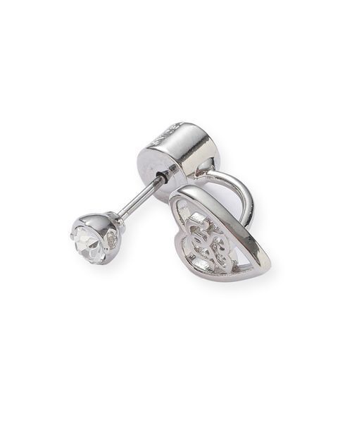 SNIDEL（スナイデル）の「ハートキャッチストーンピアス（ピアス（両耳用）・レディース・シルバー/ゴールド・F）」の5枚目の写真