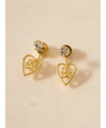 SNIDEL | ハートキャッチストーンピアス(ピアス（両耳用）)