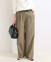 B.C STOCK | ウォッシャブル / 2タックストレートパンツ(スラックス)