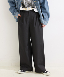 B.C STOCK | ウォッシャブル / 2タックストレートパンツ(スラックス)