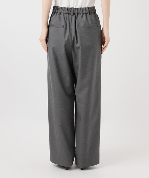 B.C STOCK（ベーセーストック）の「ウォッシャブル / 2タックストレートパンツ（スラックス・レディース・ブラック/チャコールグレー/カーキ・MEDIUM/SMALL）」の8枚目の写真