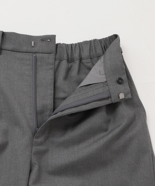 B.C STOCK（ベーセーストック）の「ウォッシャブル / 2タックストレートパンツ（スラックス・レディース・ブラック/チャコールグレー/カーキ・MEDIUM/SMALL）」の22枚目の写真