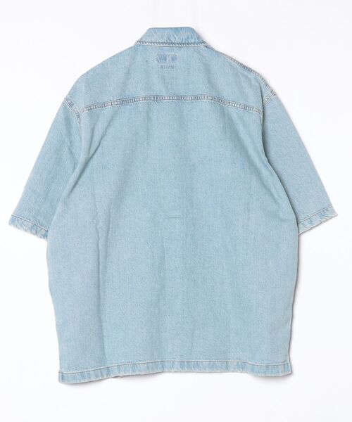 GUESS JEANS Oversize Crop Short Sleeves Shirt 半袖シャツ | GUESS