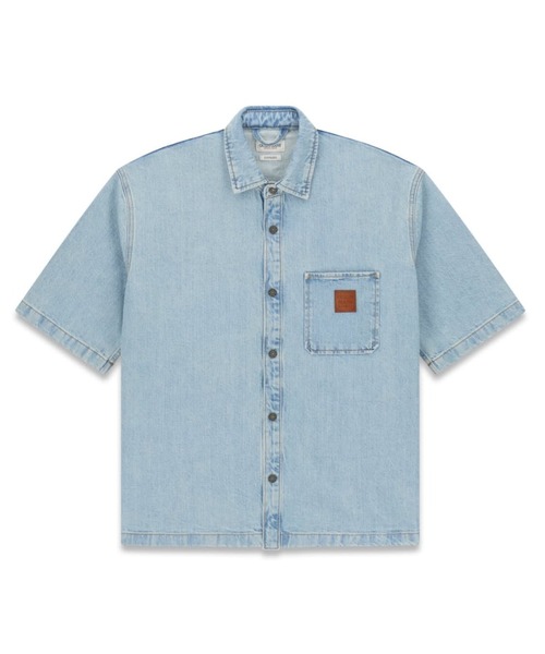 GUESS JEANS Oversize Crop Short Sleeves Shirt 半袖シャツ | GUESS