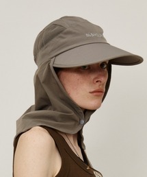 Auntie Rosa Holiday | 【UVカット】ロゴシシュウシェードCAP(キャップ)