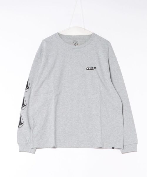 VOLCOM（ボルコム）の「VOLCOM メンズ PISTOL STONE LS TEE ロンT 【2026年春夏モデル】（Tシャツ/カットソー・メンズ・ブラック/ライトグレー/ベージュ系その他/ホワイト・SMALL/MEDIUM/X-LARGE/LARGE）」の3枚目の写真