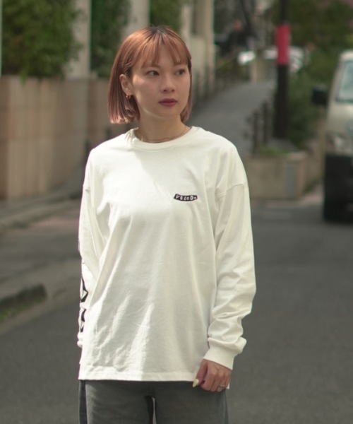 VOLCOM(ボルコム)の「VOLCOM メンズ PISTOL STONE LS TEE ロンT 【2026年春夏モデル】(Tシャツ/カットソー・メンズ・ホワイト/ライトグレー/ブラック/ベージュ系その他・MEDIUM/LARGE/X-LARGE/SMALL)」の8枚目の写真