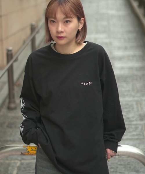 VOLCOM(ボルコム)の「VOLCOM メンズ PISTOL STONE LS TEE ロンT 【2026年春夏モデル】(Tシャツ/カットソー・メンズ・ホワイト/ライトグレー/ブラック/ベージュ系その他・MEDIUM/LARGE/X-LARGE/SMALL)」の15枚目の写真