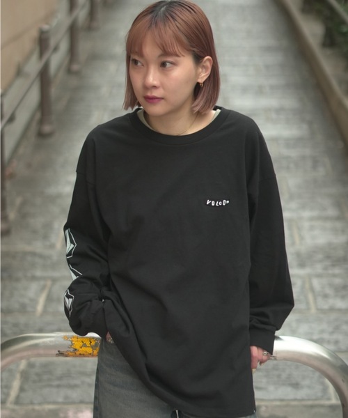 VOLCOM(ボルコム)の「VOLCOM メンズ PISTOL STONE LS TEE ロンT 【2026年春夏モデル】(Tシャツ/カットソー・メンズ・ホワイト/ライトグレー/ブラック/ベージュ系その他・MEDIUM/LARGE/X-LARGE/SMALL)」の16枚目の写真