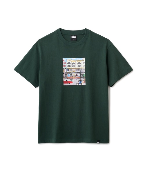 FTC(エフティーシー)の「SHOP TEE Artwork by Pilar O` Conner(Tシャツ/カットソー・メンズ・ブラック/グリーン系その他/ホワイト・X-LARGE/LARGE/MEDIUM/SMALL)」の3枚目の写真