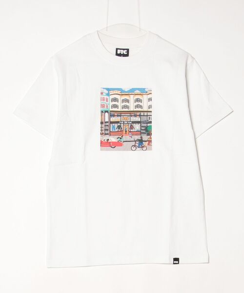 FTC(エフティーシー)の「SHOP TEE Artwork by Pilar O` Conner(Tシャツ/カットソー・メンズ・ブラック/グリーン系その他/ホワイト・X-LARGE/LARGE/MEDIUM/SMALL)」の4枚目の写真