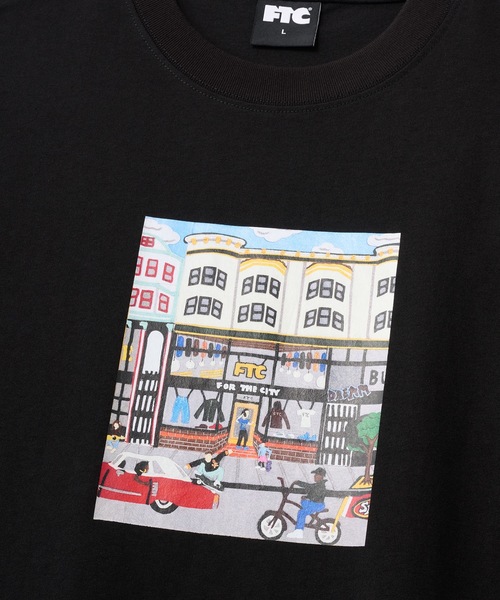 FTC(エフティーシー)の「SHOP TEE Artwork by Pilar O` Conner(Tシャツ/カットソー・メンズ・ブラック/グリーン系その他/ホワイト・X-LARGE/LARGE/MEDIUM/SMALL)」の6枚目の写真