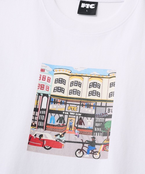 FTC(エフティーシー)の「SHOP TEE Artwork by Pilar O` Conner(Tシャツ/カットソー・メンズ・ブラック/グリーン系その他/ホワイト・X-LARGE/LARGE/MEDIUM/SMALL)」の5枚目の写真