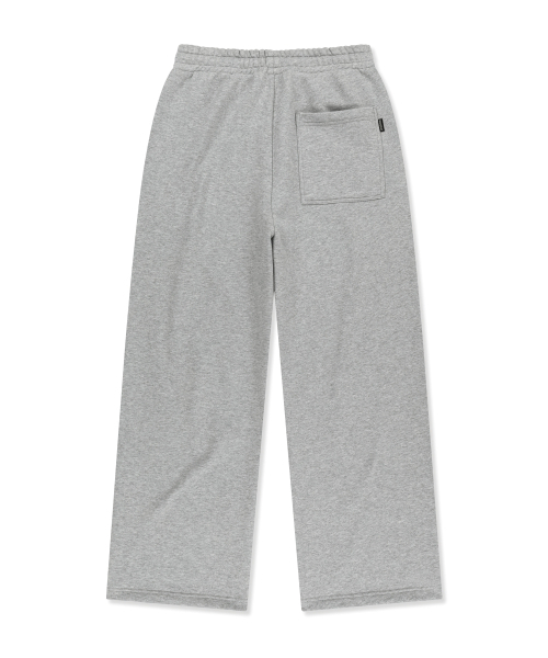 BROWNBREATH（ブラウンブレス）の「OG TAG WIDE SWEAT PANTS - MELANGE GREY（スウェットパンツ・レディース・その他・SMALL/MEDIUM/LARGE/X-LARGE）」の2枚目の写真