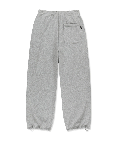 BROWNBREATH（ブラウンブレス）の「OG TAG WIDE SWEAT PANTS - MELANGE GREY（スウェットパンツ・レディース・その他・SMALL/MEDIUM/LARGE/X-LARGE）」の4枚目の写真