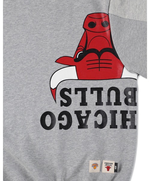 NBA(エヌビーエー)の「Panel Sweatshirts(スウェット・メンズ・グレー/ブラウン・S/L/M/XL)」の10枚目の写真