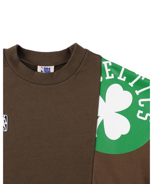NBA(エヌビーエー)の「Panel Sweatshirts(スウェット・メンズ・グレー/ブラウン・S/L/M/XL)」の13枚目の写真