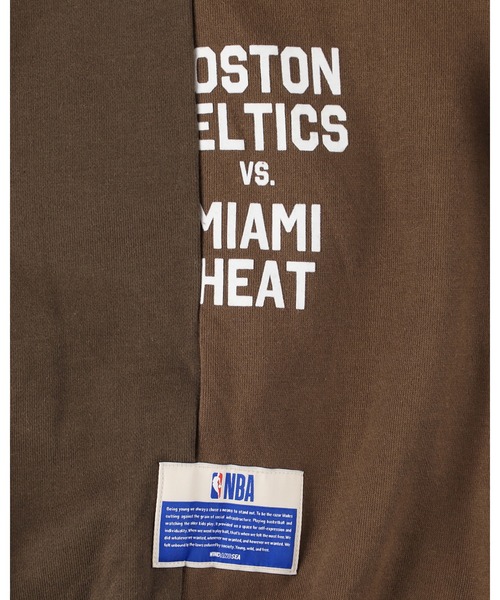 NBA(エヌビーエー)の「Panel Sweatshirts(スウェット・メンズ・グレー/ブラウン・S/L/M/XL)」の14枚目の写真