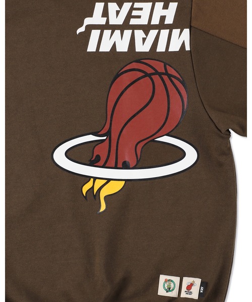 NBA(エヌビーエー)の「Panel Sweatshirts(スウェット・メンズ・グレー/ブラウン・S/L/M/XL)」の17枚目の写真