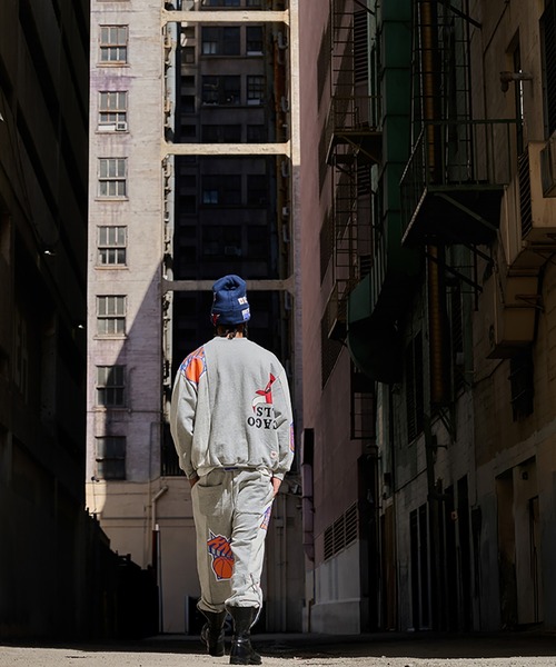 NBA(エヌビーエー)の「Panel Sweatshirts(スウェット・メンズ・グレー/ブラウン・S/L/M/XL)」の20枚目の写真