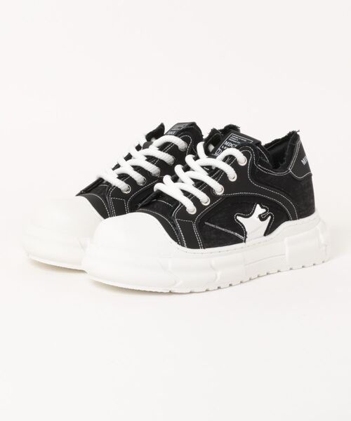 shoes365(シューズスリーシックスファイヴ)の「デニムダッドスニーカー(厚底)(スニーカー・メンズ・ブラック/ライトブルー・27.0cm/26.5cm/26.0cm/25.5cm/25.0cm)」の9枚目の写真