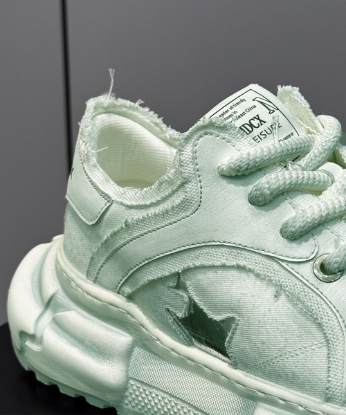 shoes365(シューズスリーシックスファイヴ)の「デニムダッドスニーカー(厚底)(スニーカー・メンズ・ブラック/ライトブルー・27.0cm/26.5cm/26.0cm/25.5cm/25.0cm)」の7枚目の写真