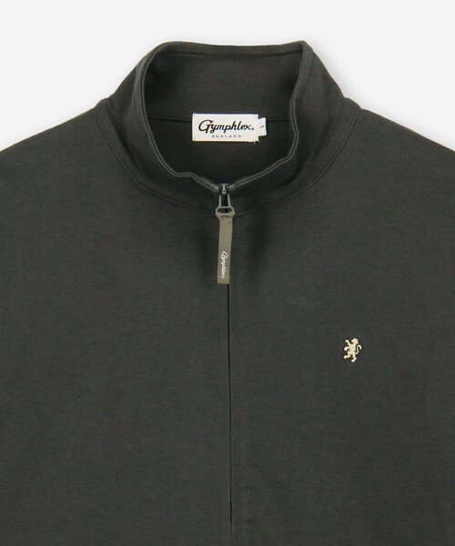 GYMPHLEX(ジムフレックス)の「Gymphlex | コットンジャージー ジップブルゾン MEN(ジャージ・メンズ・アイボリー/チャコール・L/M)」の20枚目の写真