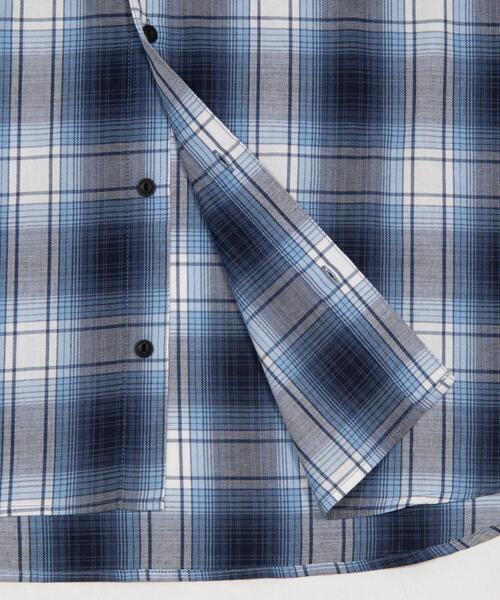 WEGO（ウィゴー）の「WEGO/【26年春新作】オンブレチェックフードシャツ（シャツ/ブラウス・メンズ・ブラック系その他2/ブルー系その他2/レッド系その他2・LARGE/MEDIUM）」の21枚目の写真