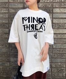 DRAW（ドロー）の「DRAW(ドロー) / MINOR THREAT Tシャツ（Tシャツ/カットソー）」