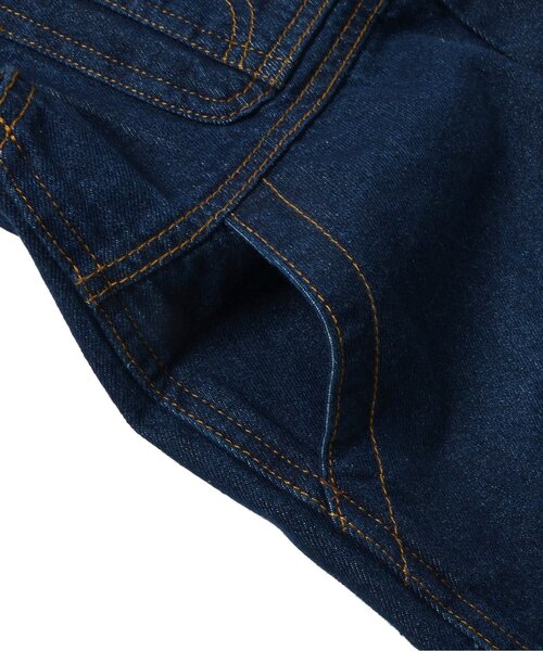 F.O.KIDS（エフオーキッズ）の「デニムオーバーオール_ジュニア対応（サロペット/オーバーオール・キッズ・ネイビー/ブルー・80/90/100/110/120/130/140）」の10枚目の写真