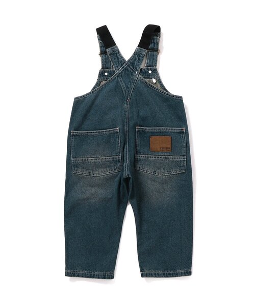 F.O.KIDS（エフオーキッズ）の「デニムオーバーオール_ジュニア対応（サロペット/オーバーオール・キッズ・ネイビー/ブルー・80/90/100/110/120/130/140）」の13枚目の写真