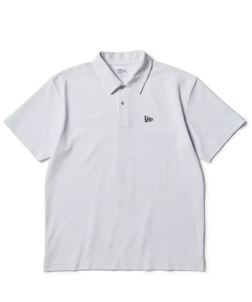 NEW ERA(ニューエラ)の「【NEW ERA】半袖 ポロシャツ 鹿の子 ゴルフ S/S Polo Shirt GF SS KANOKO POLO VER LOGO WHI(ポロシャツ・メンズ・ホワイト・MEDIUM/LARGE/X-LARGE)」の1枚目の写真